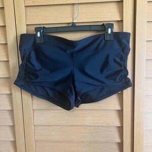 Ladies all in motion mid rise swim shorties